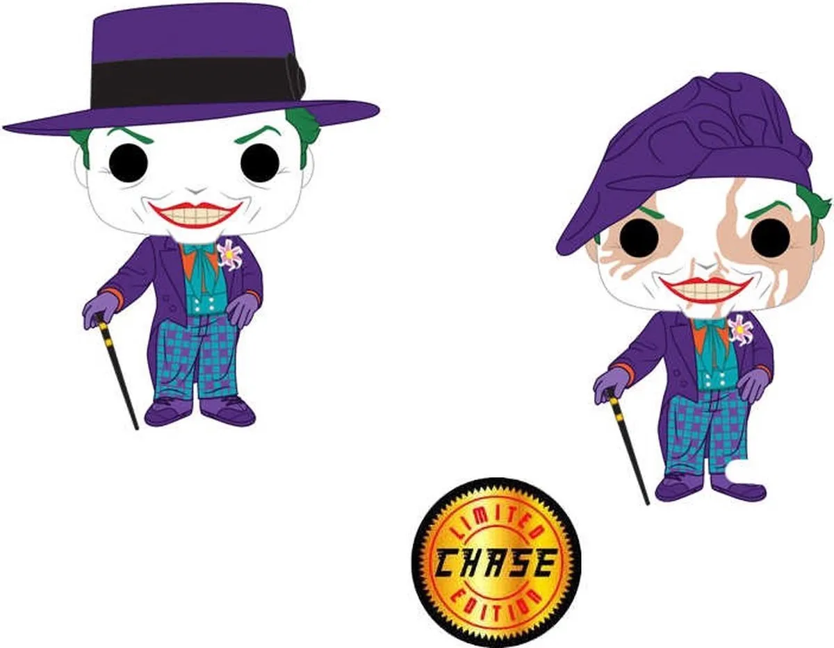 Pop Heroes: Batman 1989 - The Joker With Hat Funko Pop #337