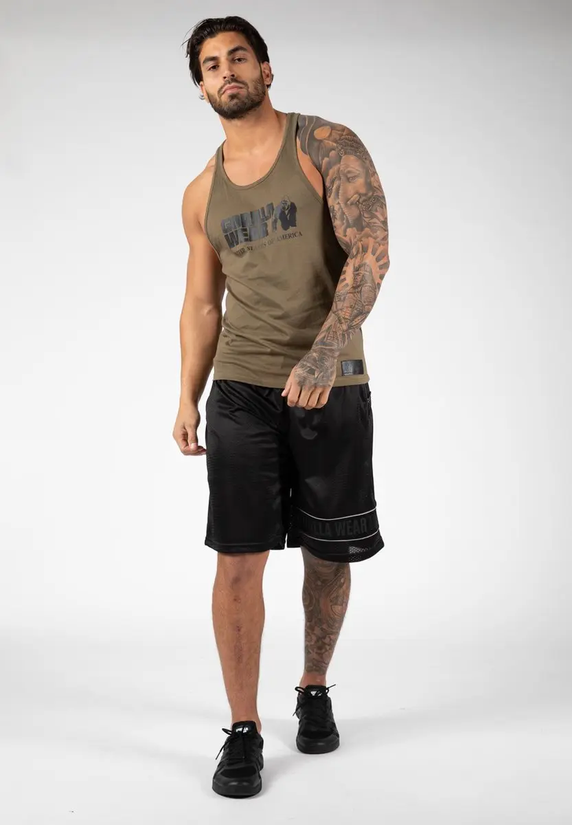 Gorilla Wear Classic Tanktop Legergroen L