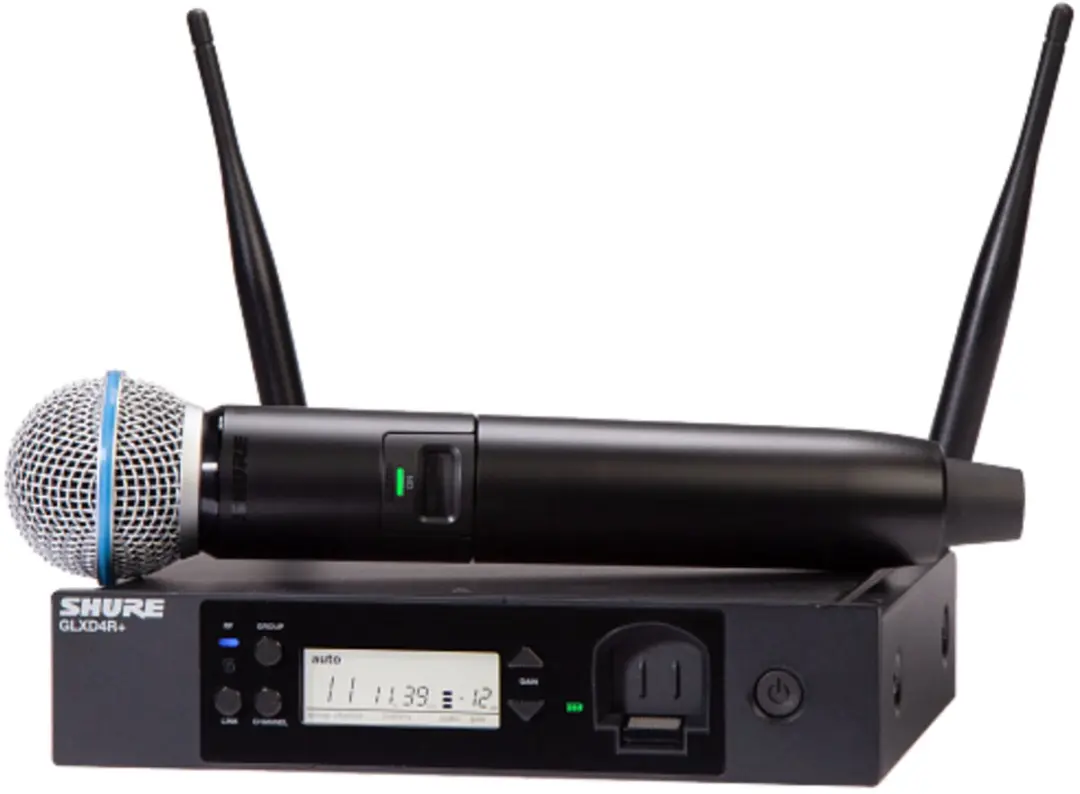 Shure GLXD24R+E/B58-Z4 Draadloos Microfoonsysteem