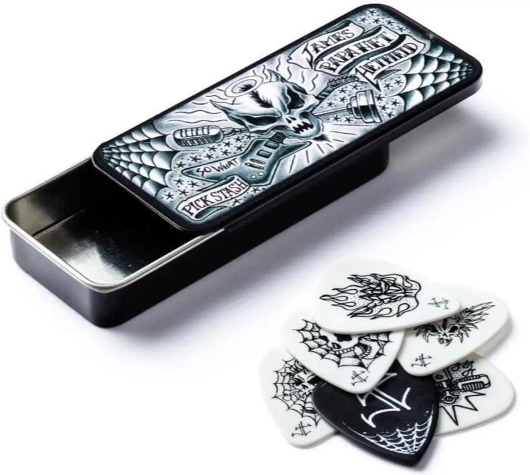Dunlop James Hetfield Metallica Plectrum Opbergblik