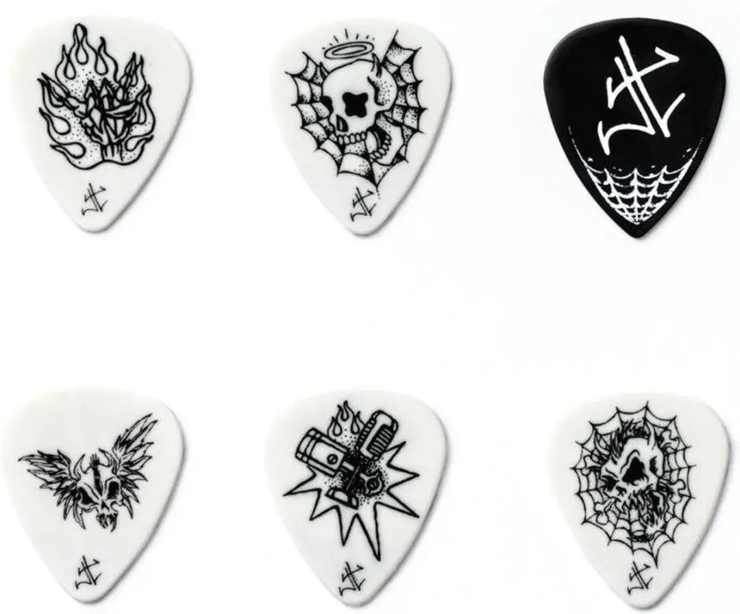 Dunlop James Hetfield Metallica Plectrum Opbergblik - Bont
