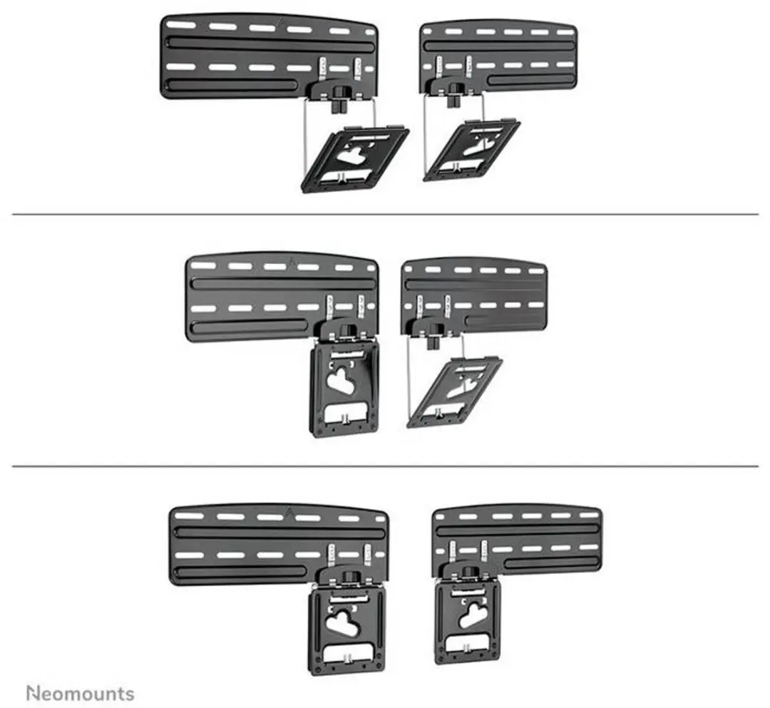 Neomounts WL30-265BL1 TV-beugel 43-85" - VESA 1000x400mm - Zwart - afbeelding 6 van 6