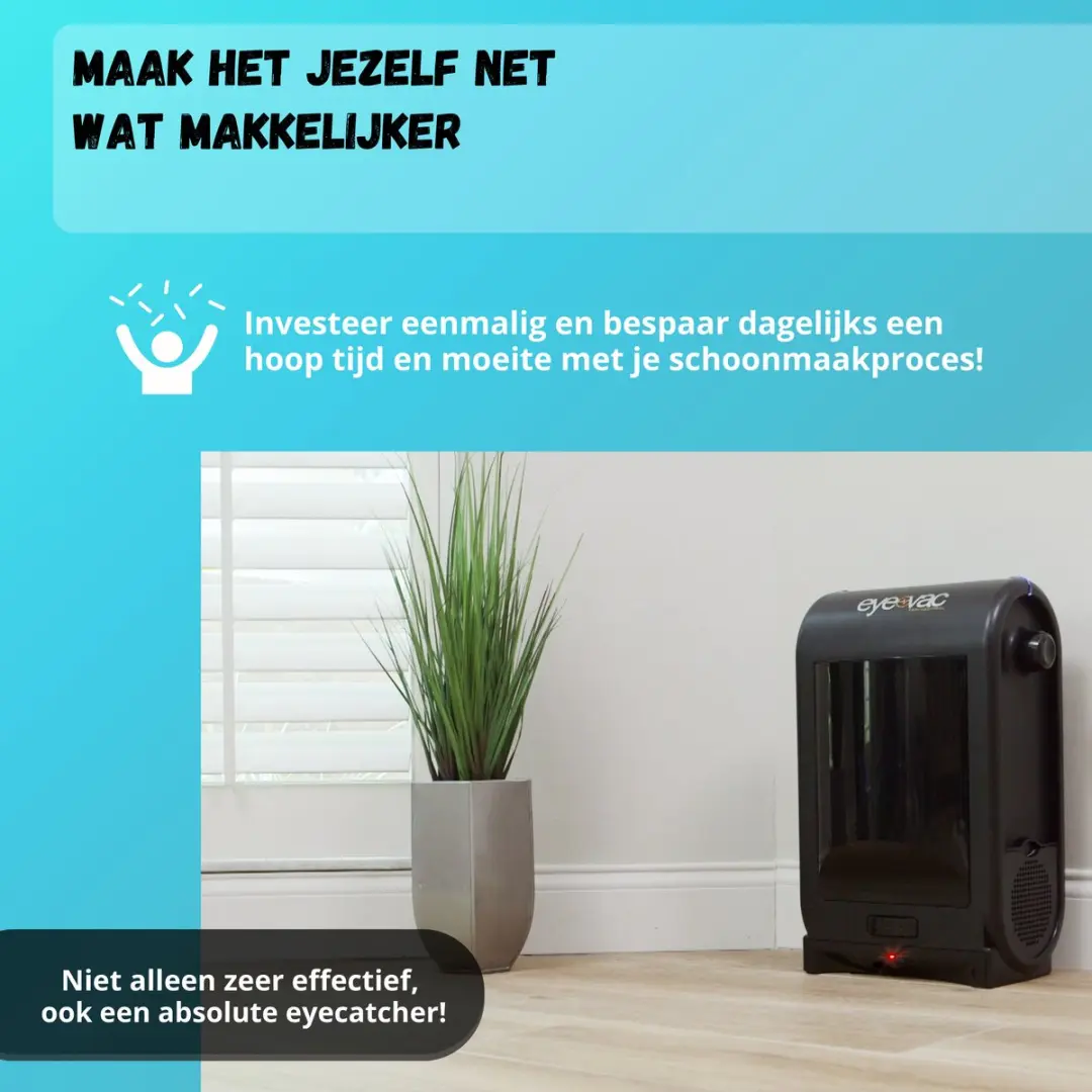 Sibel Eye-Vac All Round Stofzuiger 1400W - 6L - Zwart - afbeelding 6 van 6