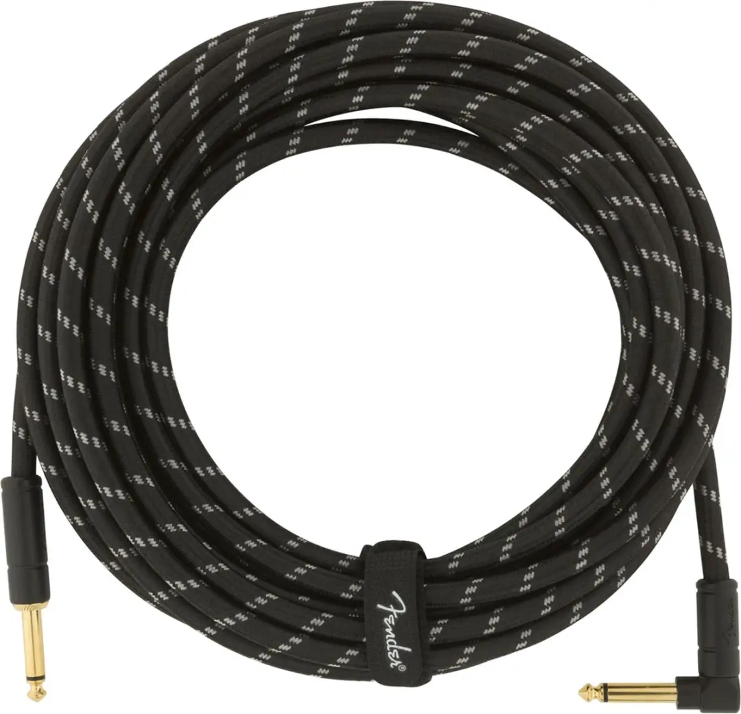 Fender Deluxe Series Instrumentenkabel 7.5m - Zwart