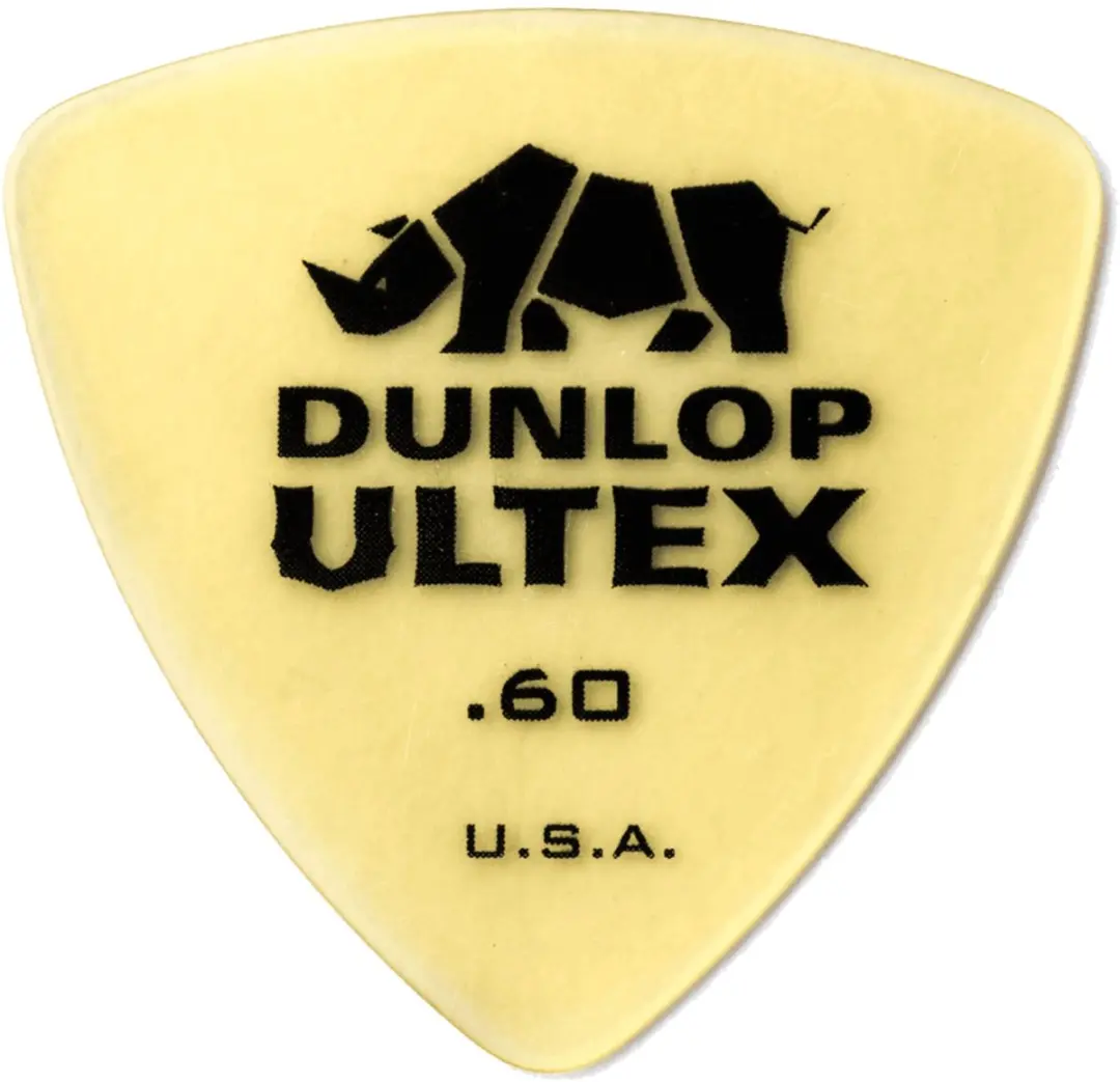 Dunlop Ultex Triangle Players Plectrumset 0,60mm - 6 Stuks