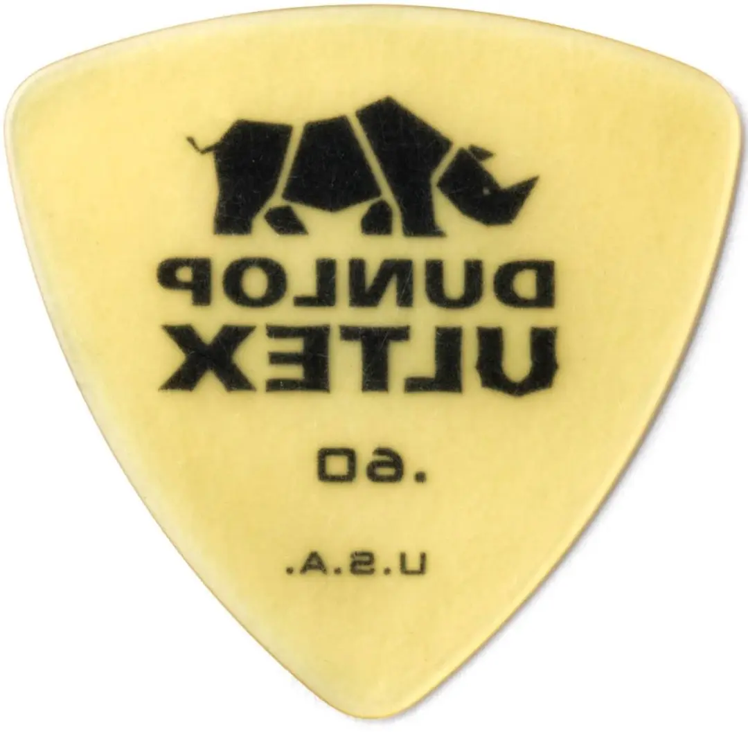 Dunlop Ultex Triangle Players Plectrumset 0,60mm - 6 Stuks