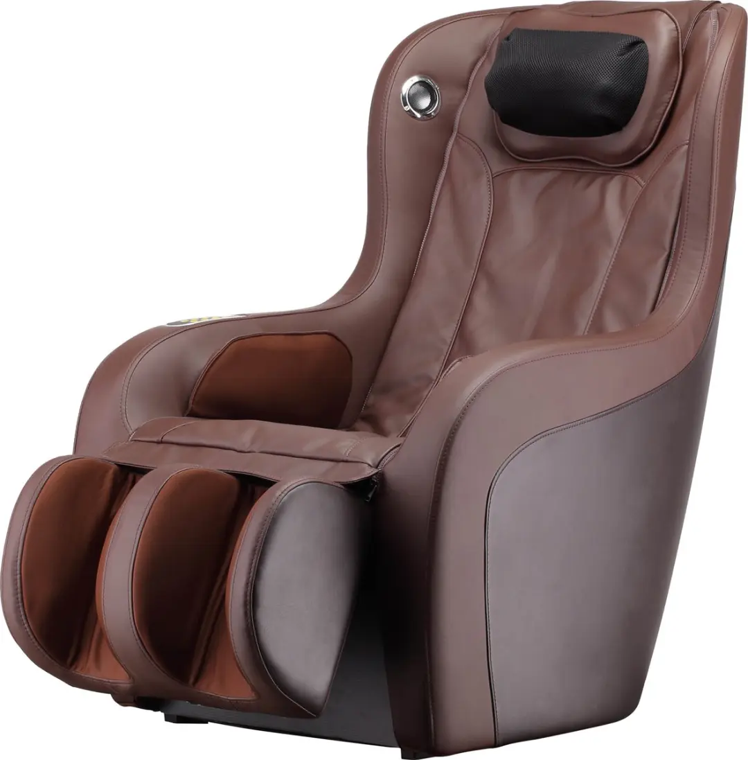 NRG Wellness Excellent Massagestoel Mokka - 3D Kuit/Hoofdmassage