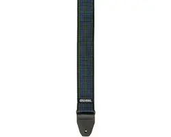 Dunlop D6731 Gitaarband - Jacquard Black Watch Plaid