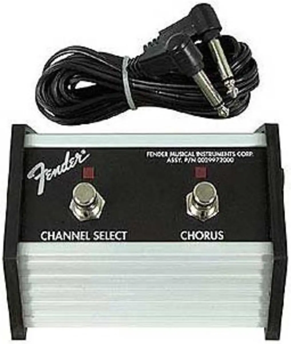 Fender 2-Button Footswitch FM 212 Hot Rod Series
