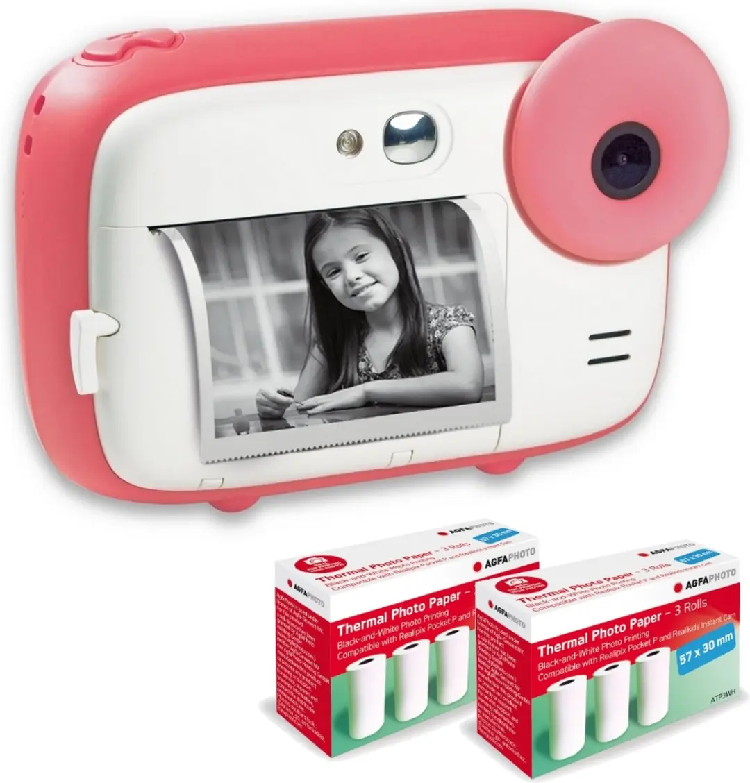 AgfaPhoto Realikids Instant Cam BARKICPK2