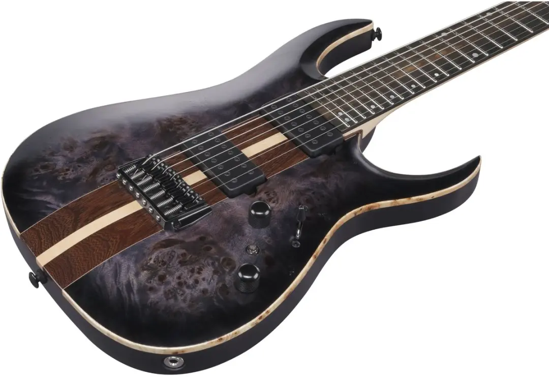Ibanez Premium RGA217P1PBDRL Elektrische Gitaar - 7 Snaren - Deep Twilight Burst