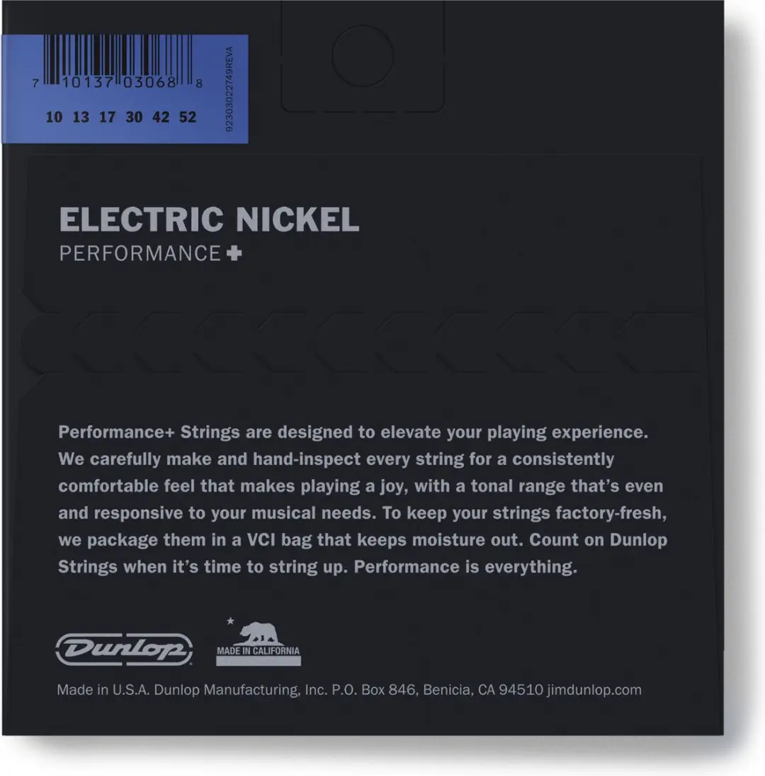 Dunlop E-Git Snaren 10-52 Nikkel