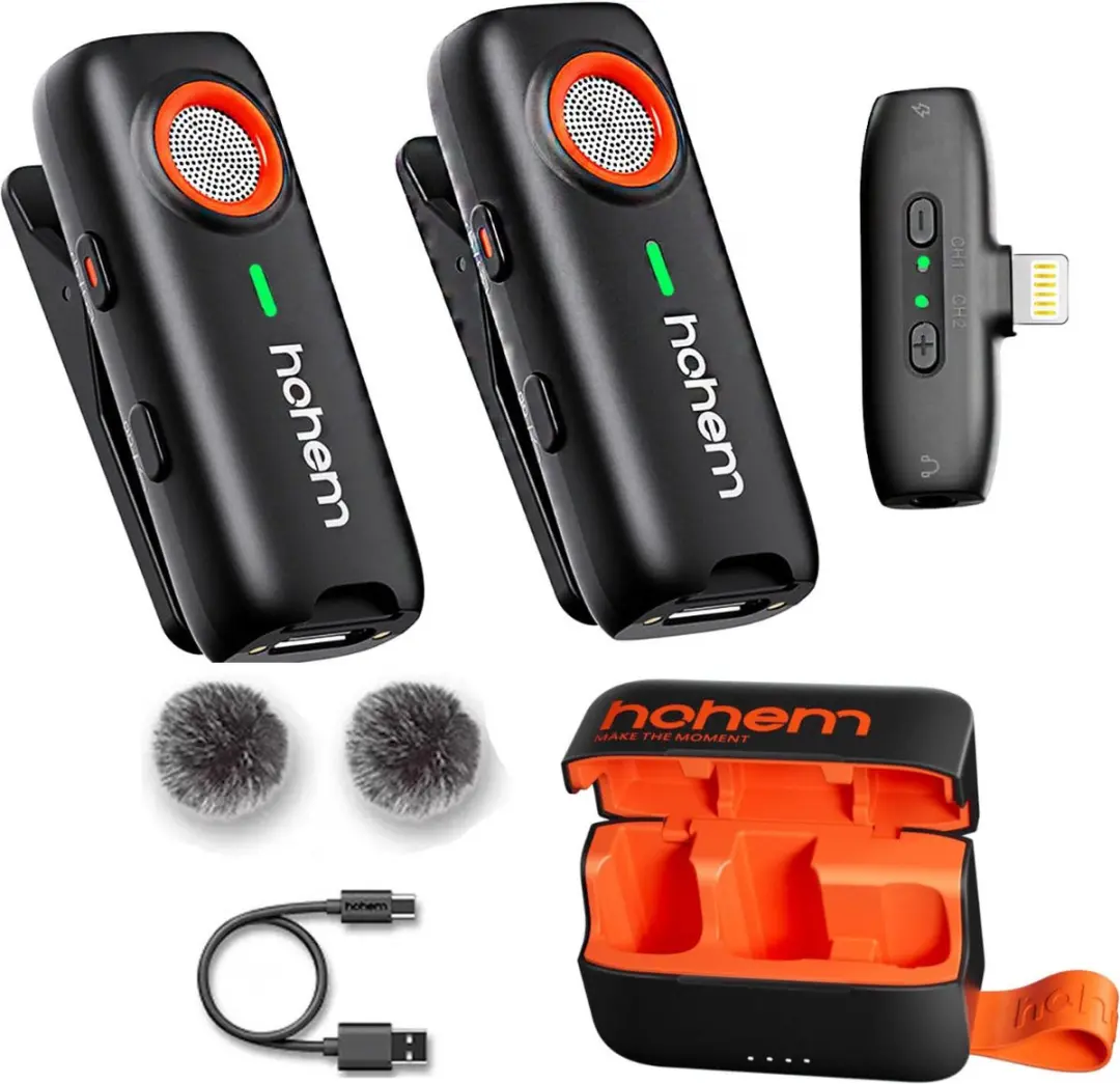 Hohem MIC-01-LIGHT Microfoon - Zwart