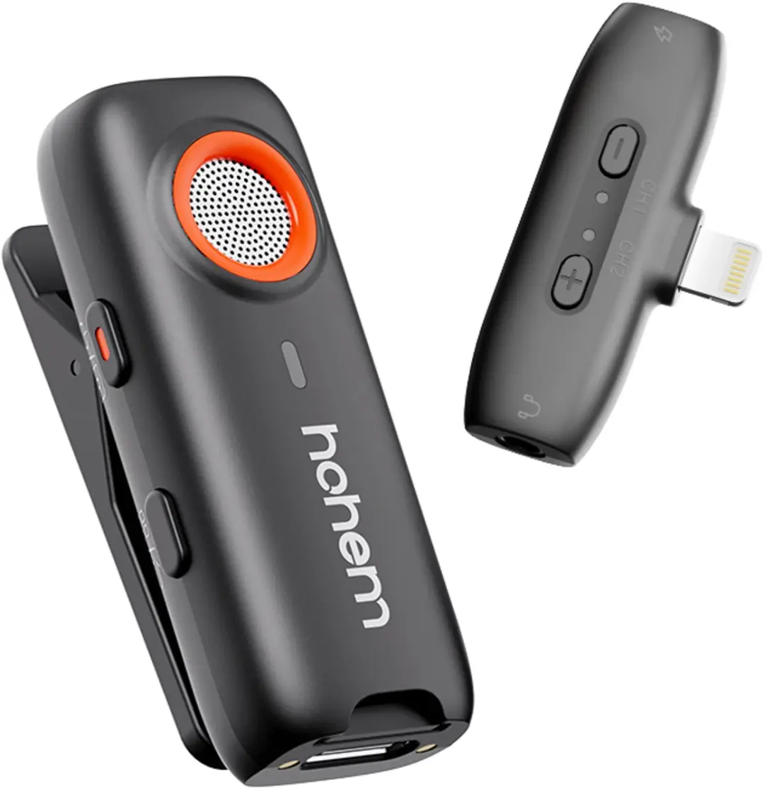 Hohem MIC-01-LIGHT Microfoon - Zwart