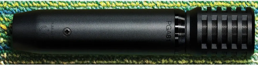 Shure PGA81-XLR Condensatormicrofoon - Zwart
