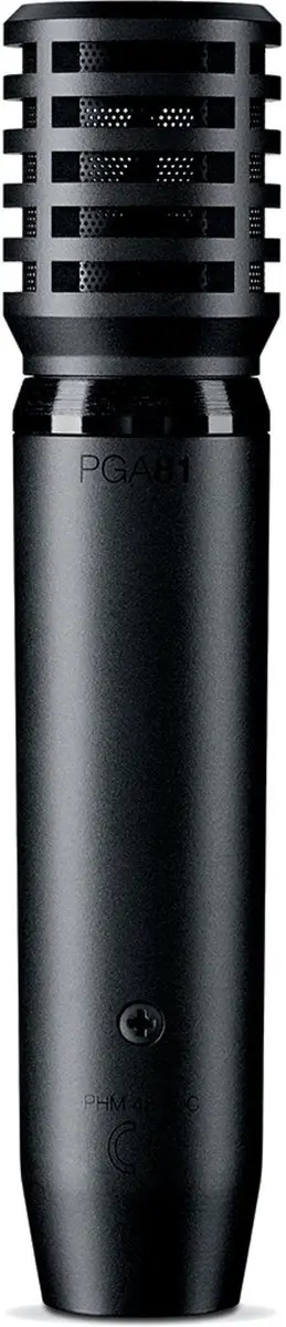 Shure PGA81-XLR Condensatormicrofoon - Zwart