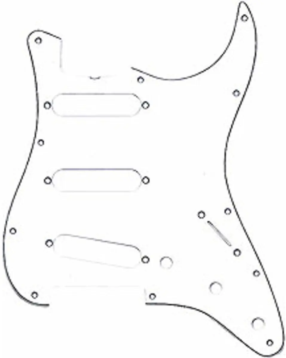 Fender Stratocaster 62 Vintage Pickguard