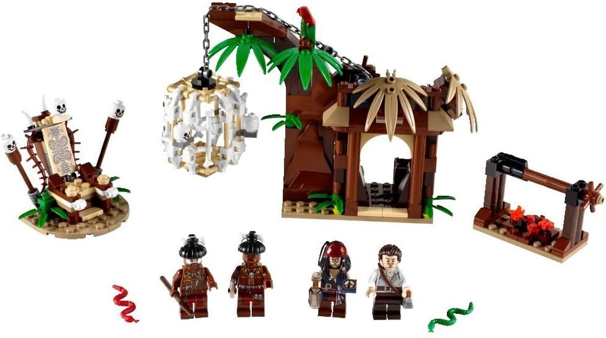 LEGO Pirates of the Caribbean Kannibaal Ontsnapping - 4182