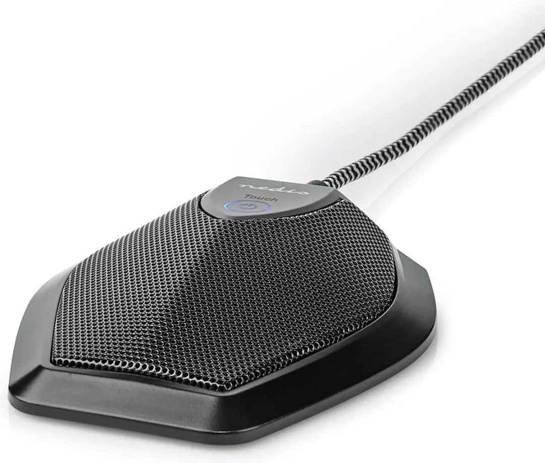 Nedis MICCU100BK USB Microfoon - Zwart