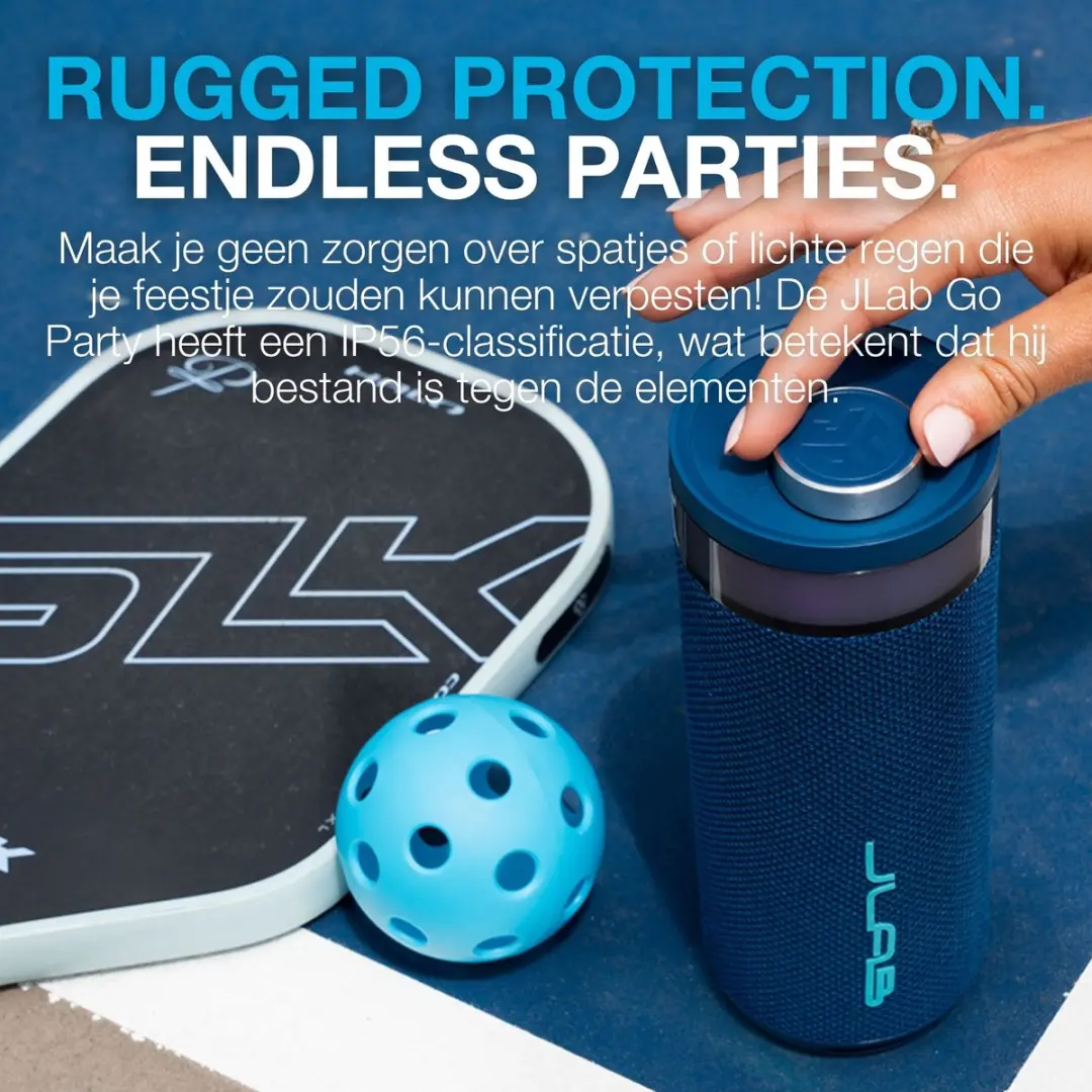 JLab Go IEUSBGORNVY82 Draadloze Bluetooth Speaker - Blauw