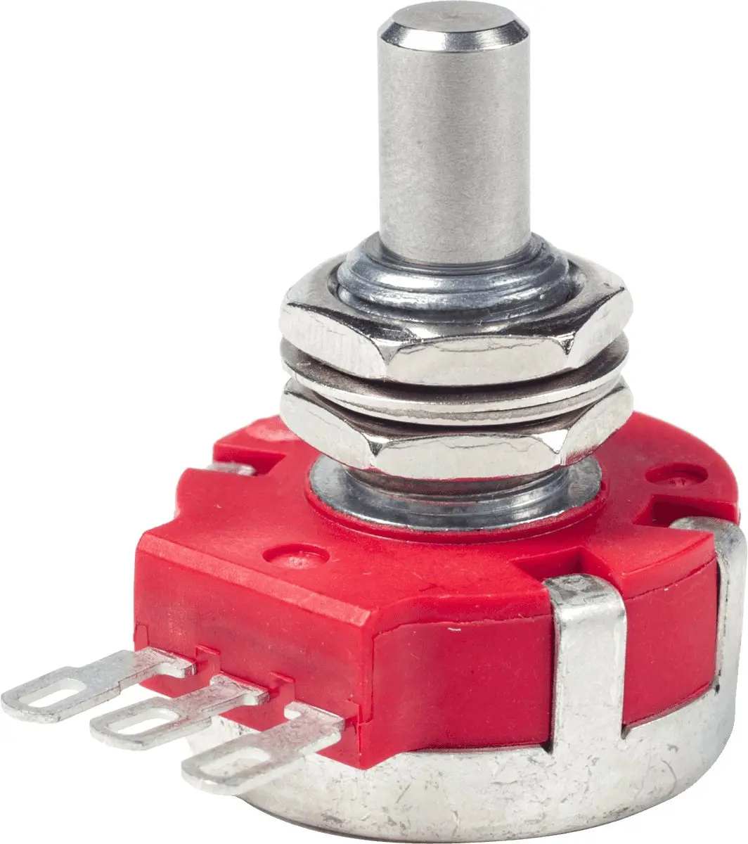 Dunlop DSP250S Potmeter 250K - Zilver/Rood