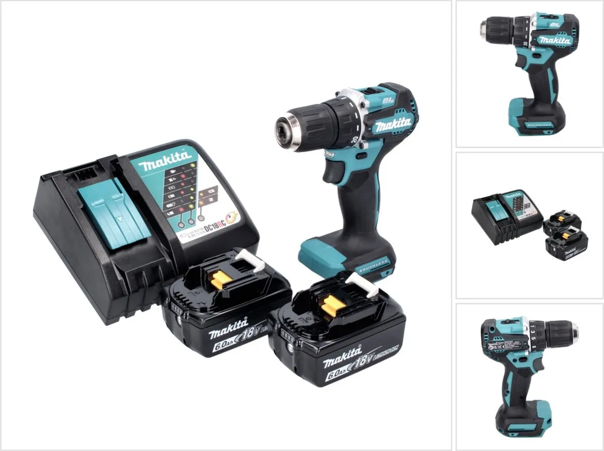 Makita DDF487RG Accuboormachine 18V 40Nm Borstelloos