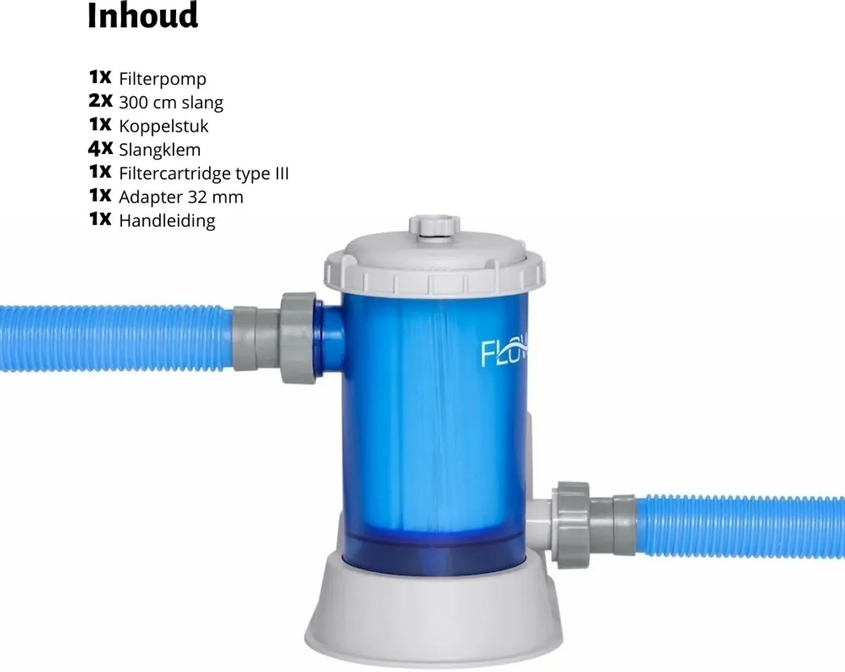 Bestway Cartridge Filterpomp 5.678L/u 32mm