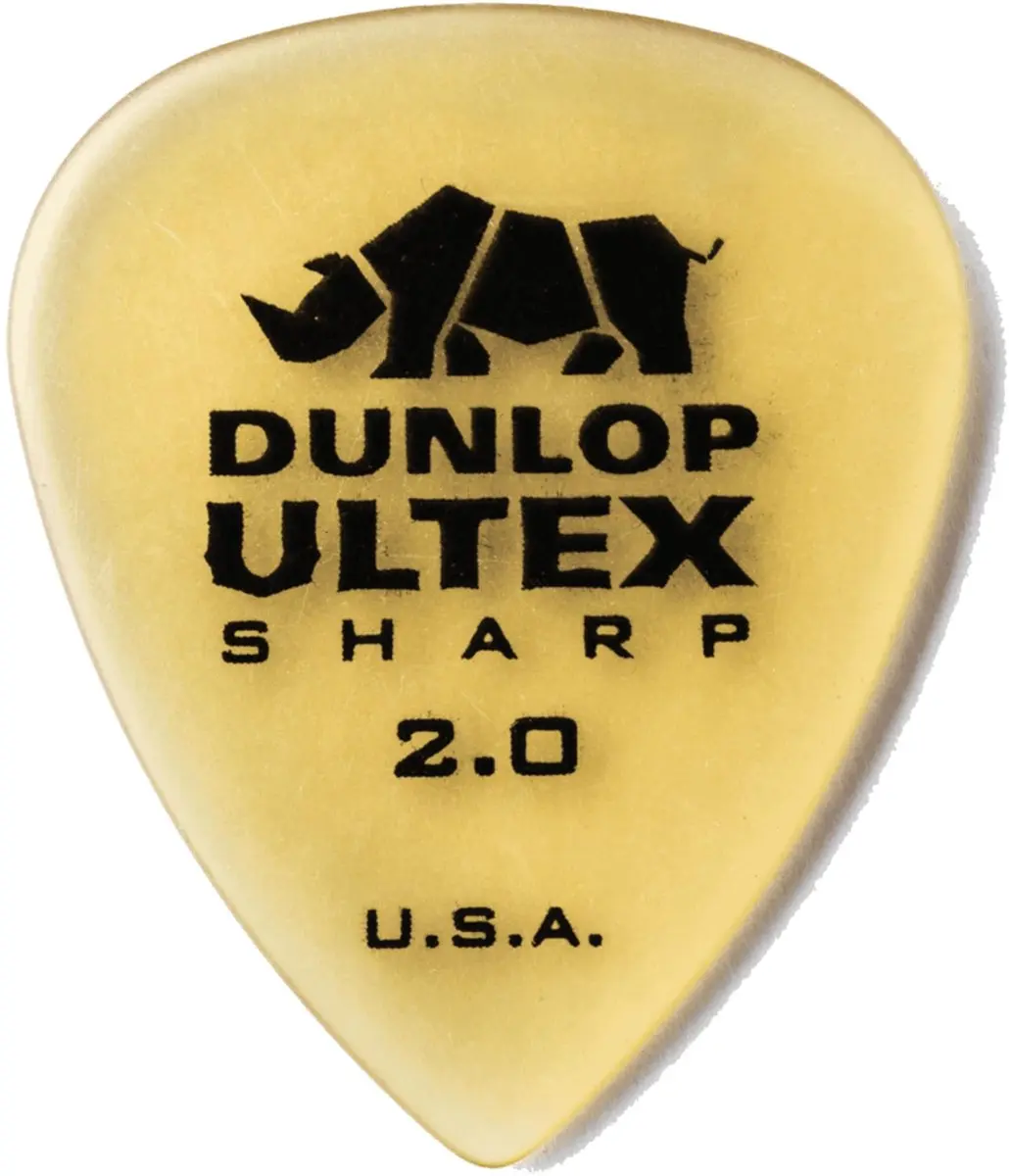 Dunlop Ultex Sharp Player's Pleks 2,00mm - 6 Stuks