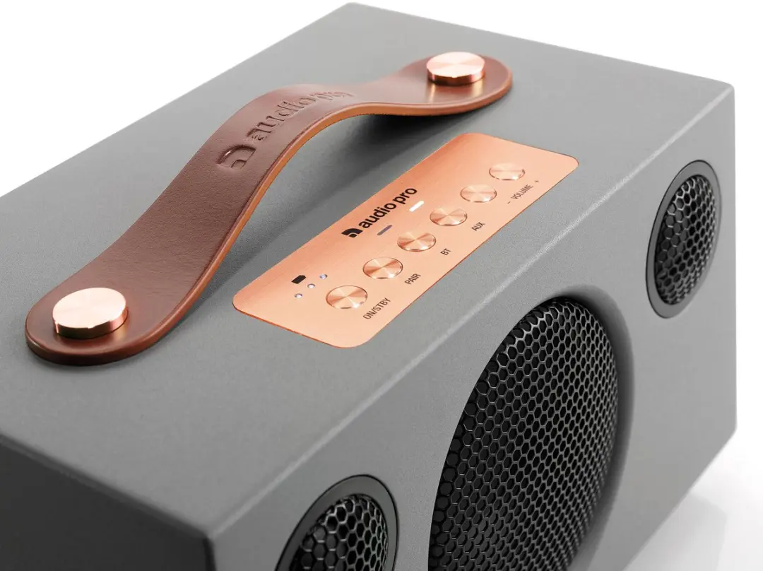 Audio Pro T3+ Draagbare Bluetooth Luidspreker - 25W - Grijs