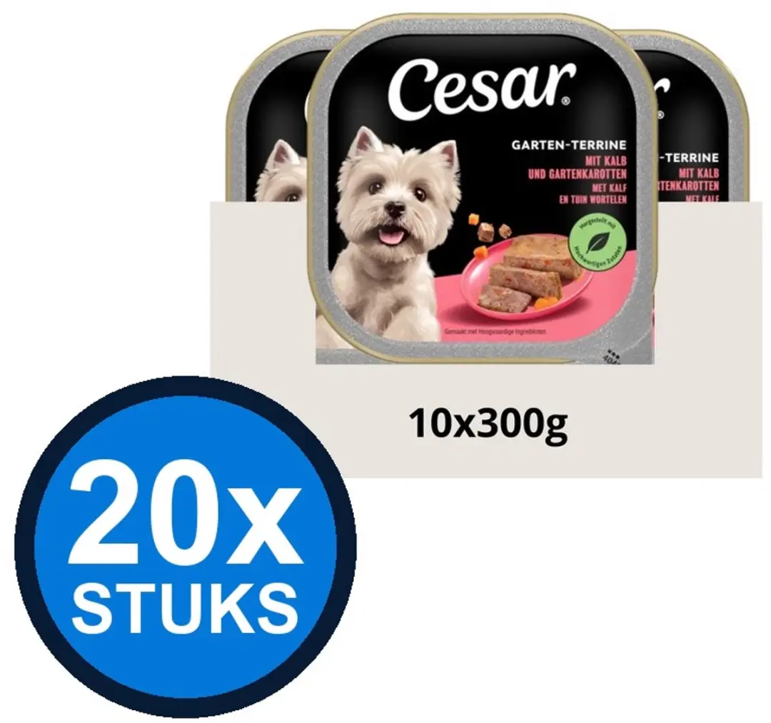 César Primeur Paté Kalf & Worteltjes Natvoer