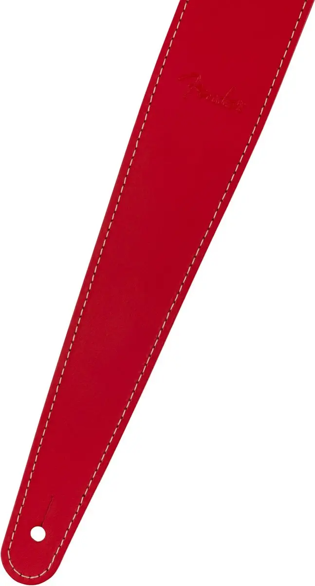 Fender Lederen Gitaarband Rood - 0990642109