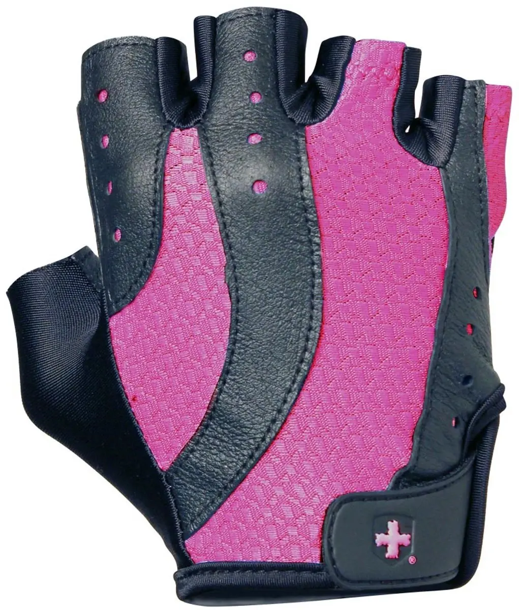 Harbinger Women's Pro Wash & Dry Fitness Handschoenen - Zwart/Roze
