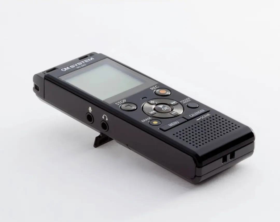 OM System WS-883 Digitaal Dicteerapparaat - 2080 uur - Zwart