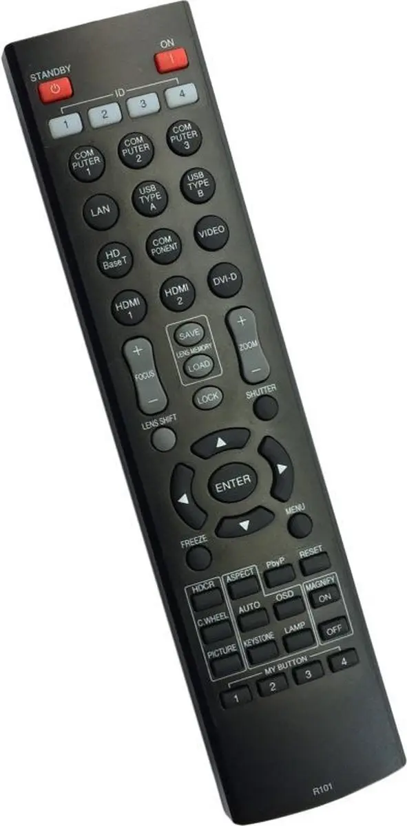 Hitachi R101 Afstandsbediening Christie DWU851-Q