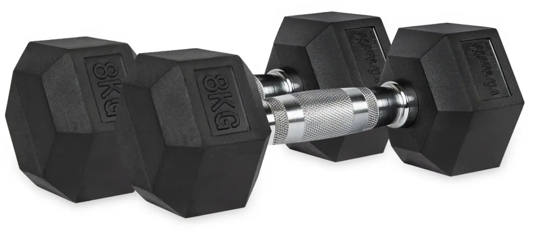 VirtuFit Hexa Dumbbell Pro Set 2x8kg