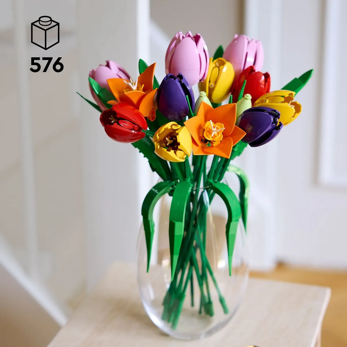 LEGO Botanicals Boeket Tulpen 11501 - 576 Stukken - Multicolor
