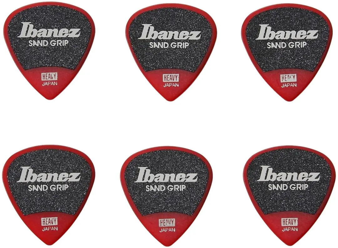 Ibanez Plectrumset PPA16HSG - Rood - 6 Stuks
