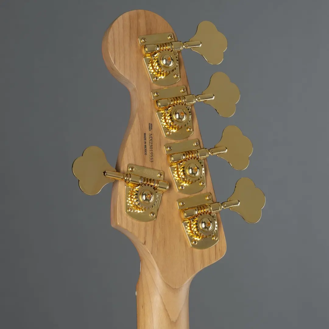 Fender MonoNeon Jazz Bass V MN - 5 Snaren Neon Yellow