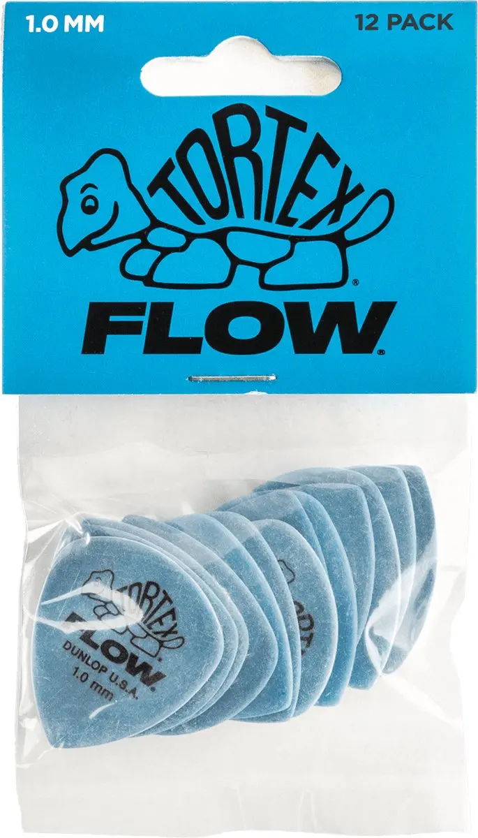 Dunlop Tortex Flow 558P1.0 Plectrums 1.0mm