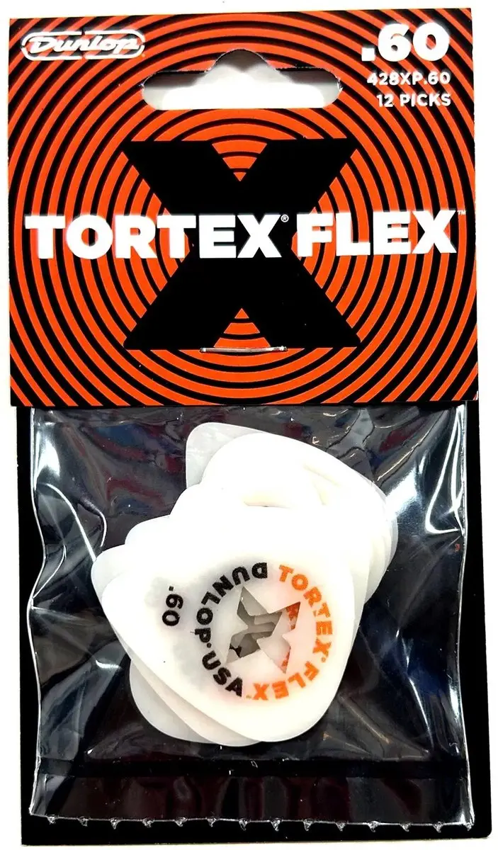 Dunlop Tortex Flex X 428XP.60 Plectrumset 0,60mm