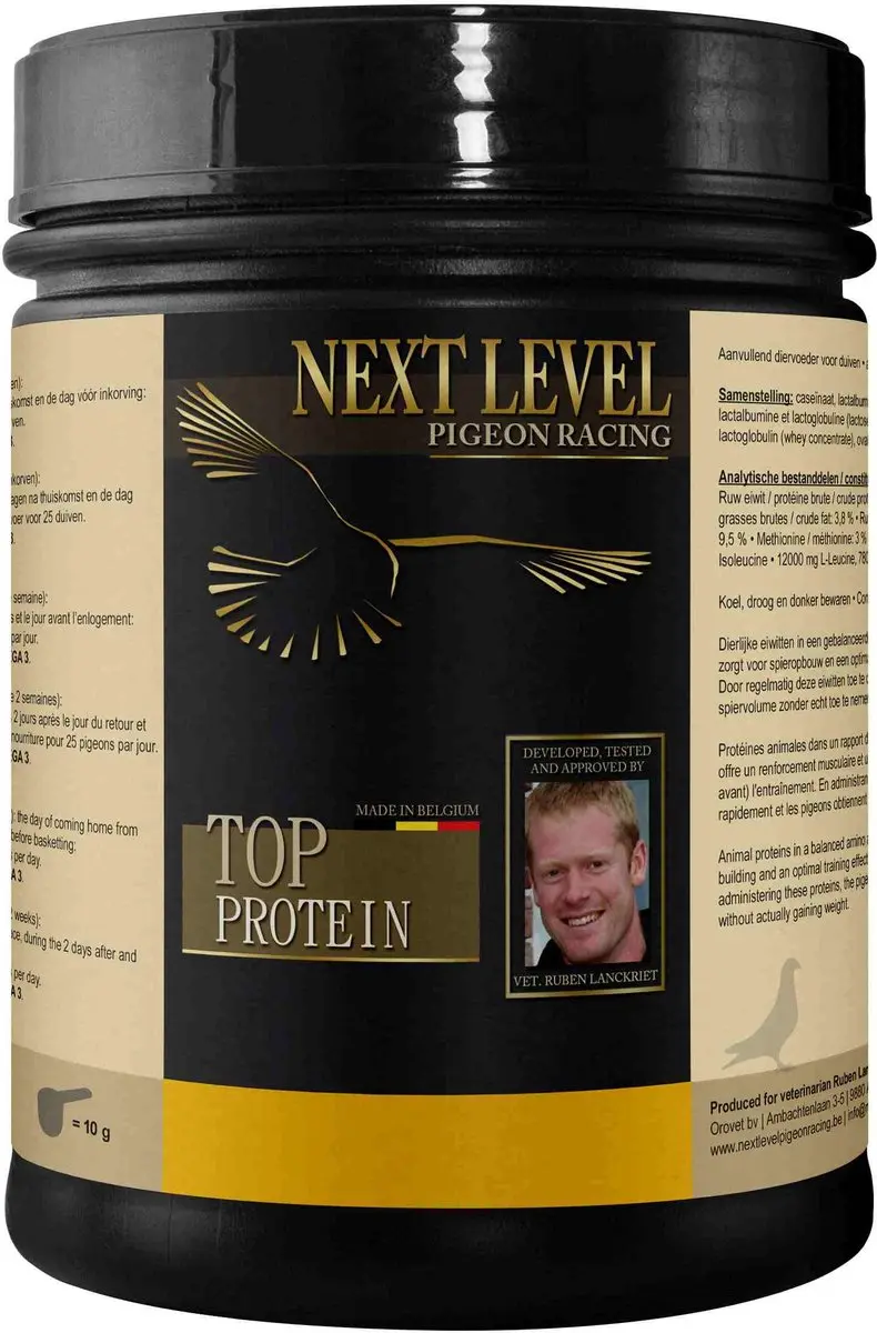 Next Level Top Protein Plus Duivenvoer 350g