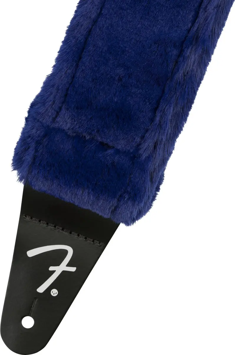 Fender Poodle Plush Gitaarband - Blauw