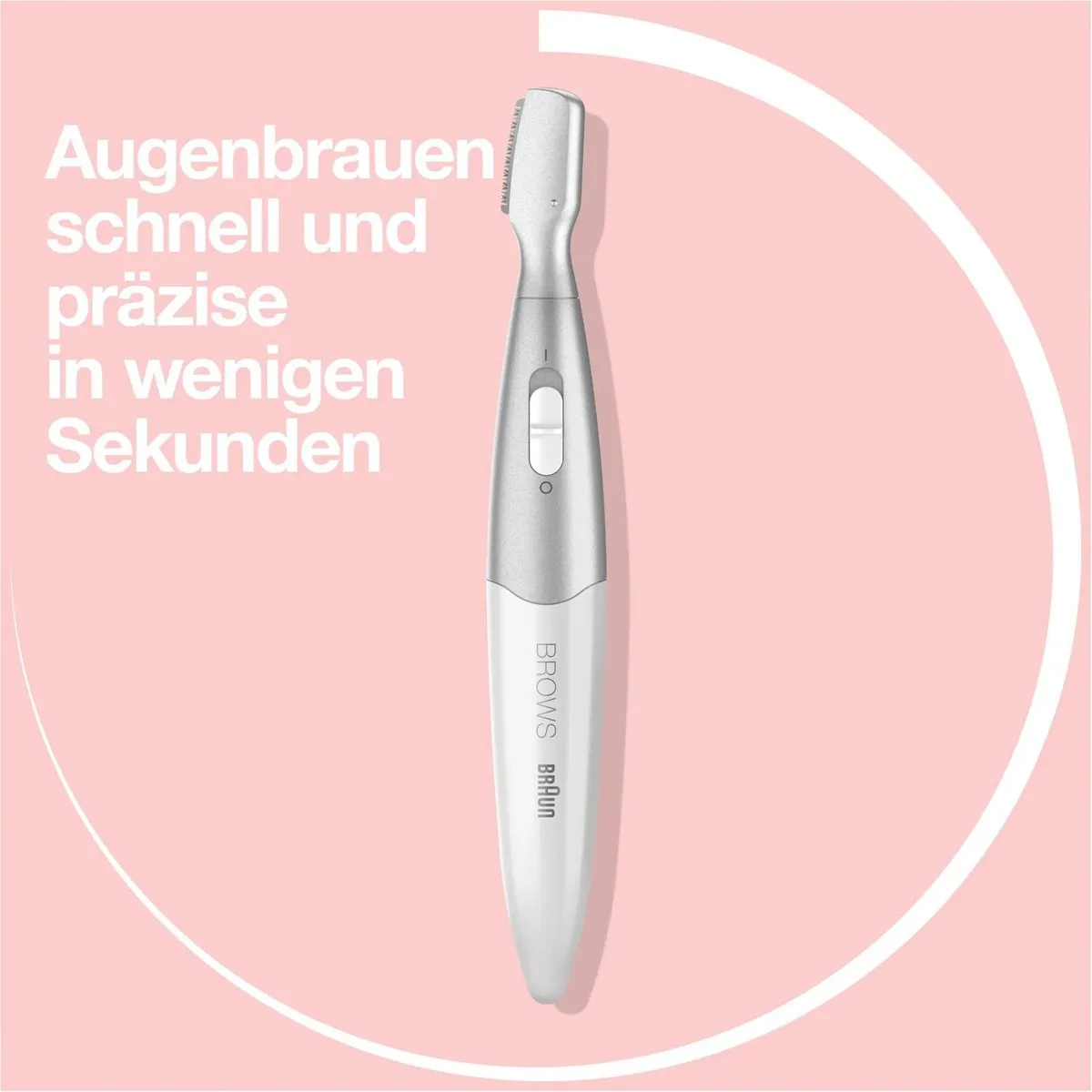 Braun FG1106 Wenkbrauwtrimmer - Grijs