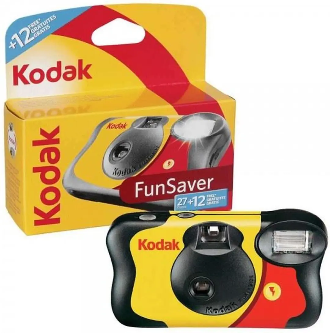 Kodak Fun Saver Wegwerpcamera - 39 Foto's - Zwart