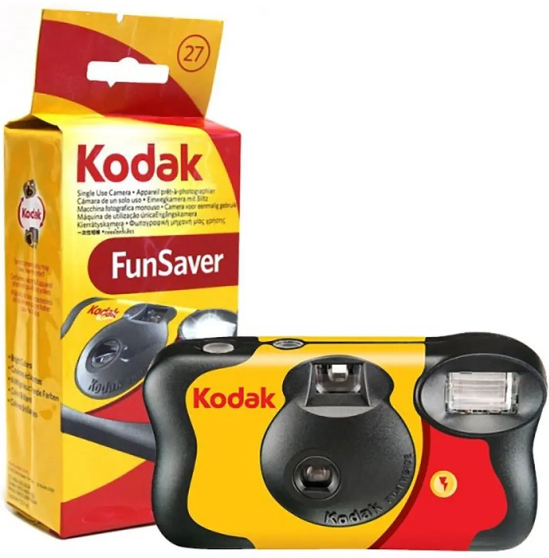 Kodak Fun Saver Wegwerpcamera - 39 Foto's - Zwart