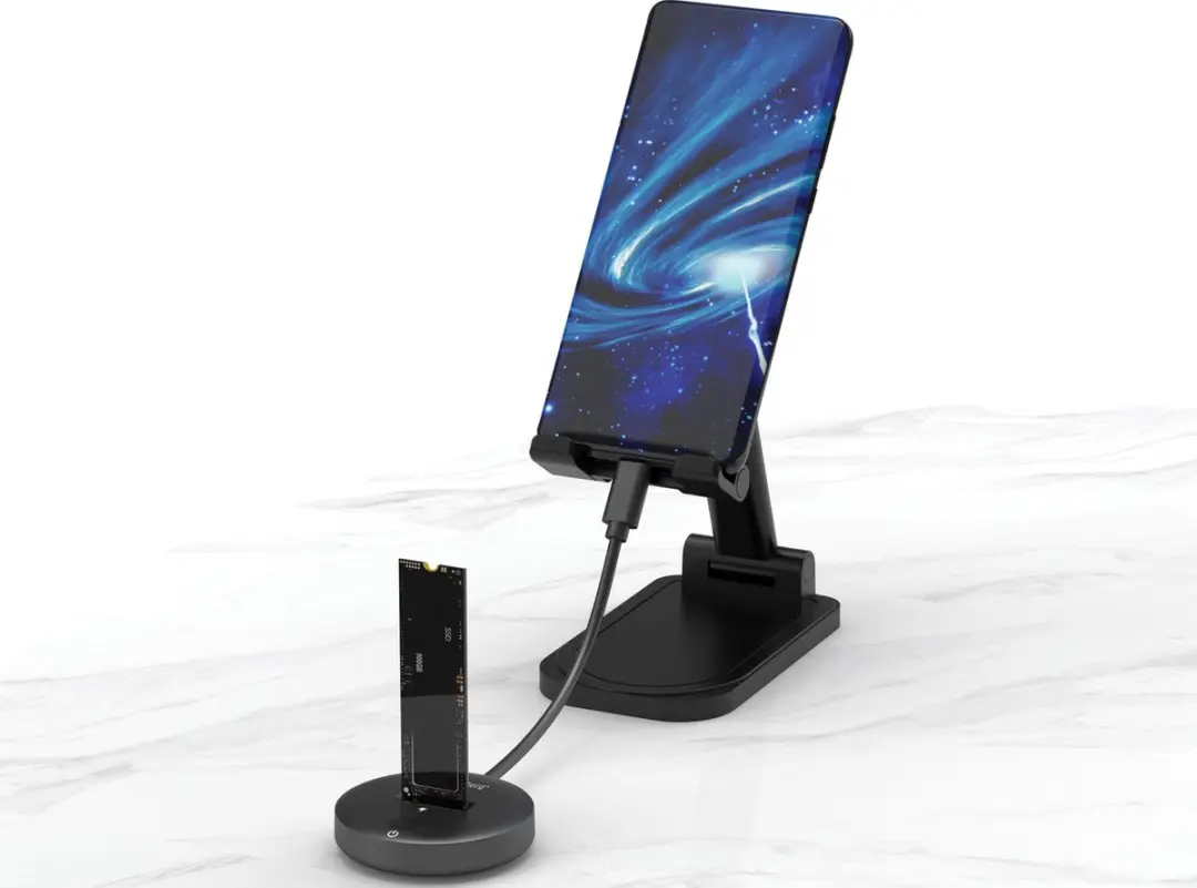 Sandberg 136-47 USB 3.2 Dockingstation M.2/NVMe SSD - 10Gbps - Zwart - afbeelding 6 van 6
