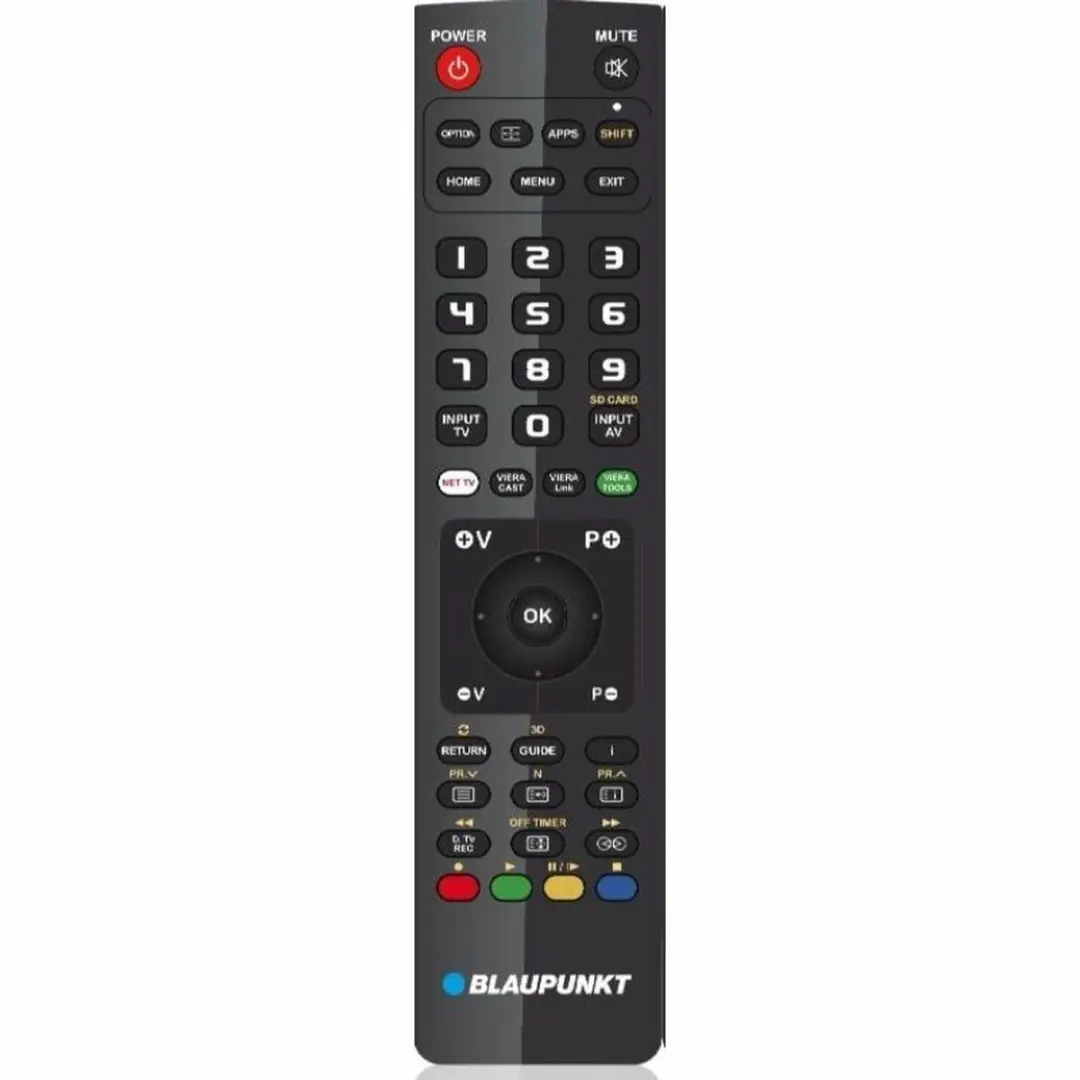 Blaupunkt BP3005 Universele Afstandsbediening - Zwart
