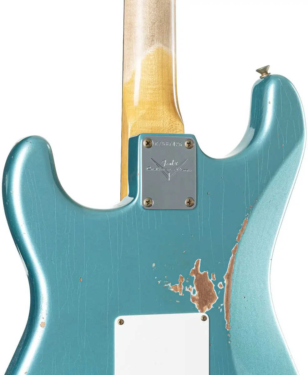 Fender Limited Edition '59 Stratocaster HSS Relic Daphne Blue Metallic