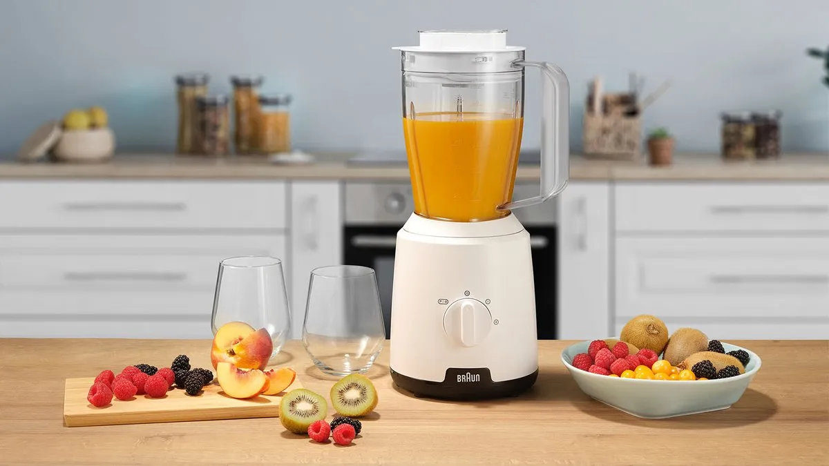 Braun PowerBlend 1 JB1000WH Blender - 600W - 1,5L - Wit