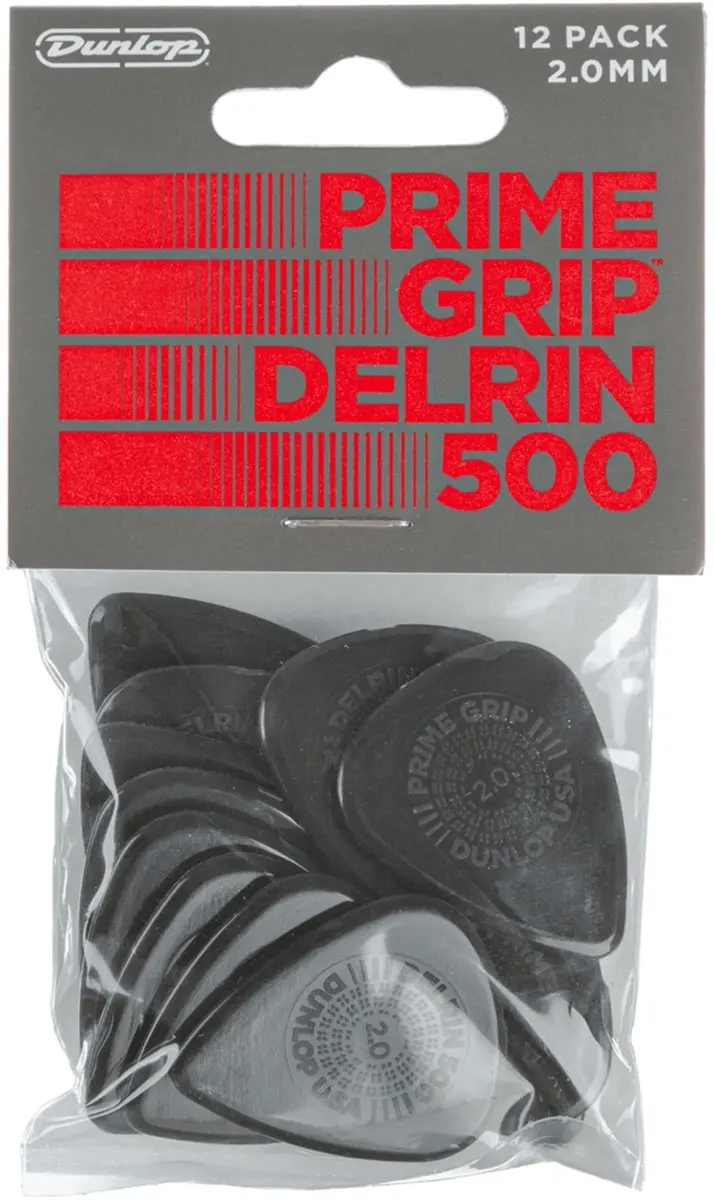 Dunlop 450P2.00 Prime Grip Plectrumset 2,00mm
